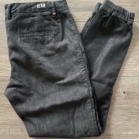 NWT Etienne Marcel Cropped Jeans in Breeze Black Size 27 - Picture 4 of 5